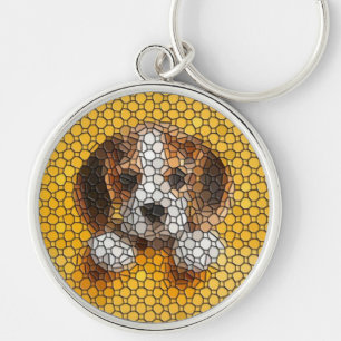 Welpe, Beagle, Tier Schlüsselanhänger