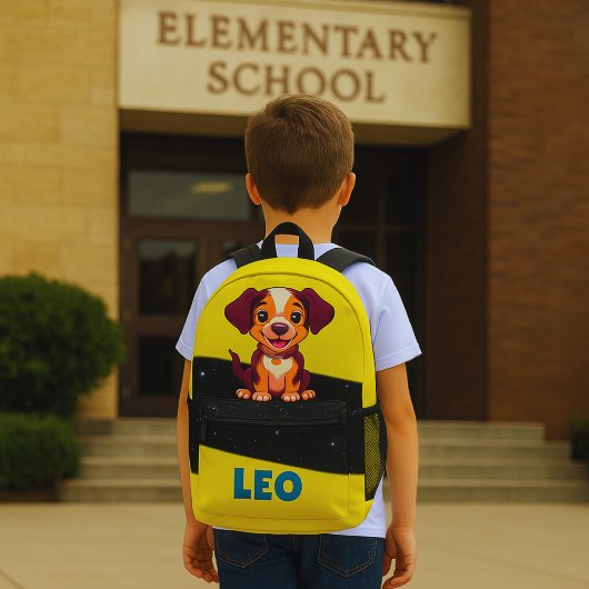 Welpe Bedruckter Rucksack