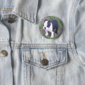 Welpe Bostons Terrier Button (Beispiel)