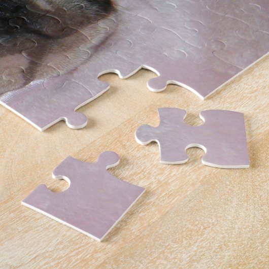 Welpe Bostons Terrier Puzzle (Seite)