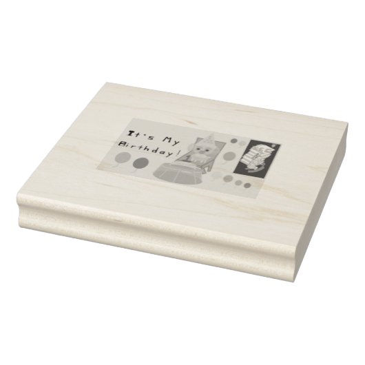 Welpe Briefmarke Gummistempel (Stempel)