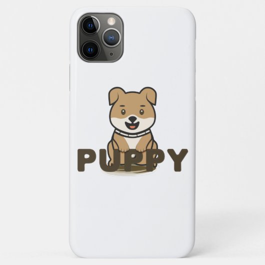 Welpe Case-Mate iPhone Hülle (Rückseite)