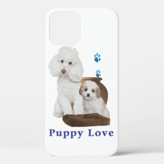 Welpe Case-Mate iPhone Hülle (Rückseite)