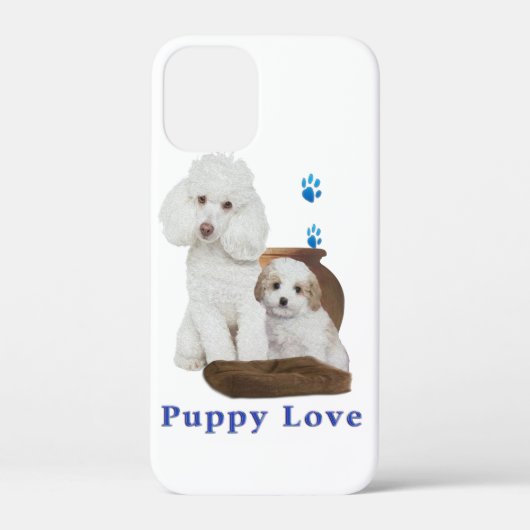 Welpe Case-Mate iPhone Hülle (Rückseite)