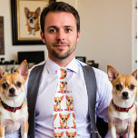 Welpe Charm - Anpassbare Chihuahua-Krawatte Krawatte<br><div class="desc">Fügen Sie Ihrem Kleiderschrank mit der Puppy Charm Krawatte einen Hauch von Charme hinzu! Diese Krawatte mit einer Reihe von fröhlichen Chihuahua-Welpen ist ideal für Hundeliebhaber und für diejenigen, die Spaß in ihr formales Kleid stecken möchten. Ob Sie das charmante Original-Design behalten haben oder es mit dem Bild Ihres geliebten...</div>