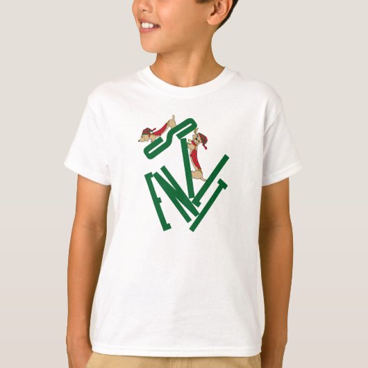 Welpe Dackel Liebe Stille - Witziger Dackel Hund T-Shirt (Vorderseite)