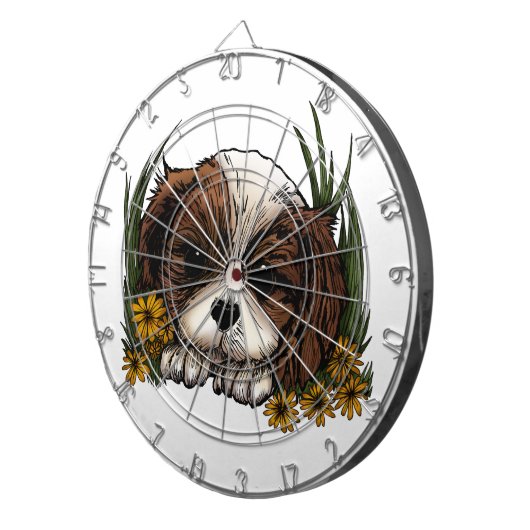 Welpe Dartscheibe (Vorderseite rechts)