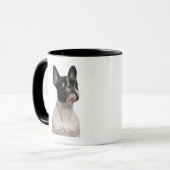 Welpe der französischen Bulldogge (5 Monate alte) Tasse (Vorderseite Links)