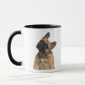 Welpe der französischen Bulldogge (7 Monate alte) Tasse (Links)