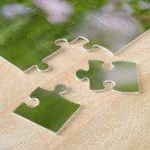 Welpe des goldenen Retrievers ein niedliches Puzzle (Seite)