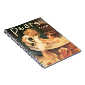 Welpe, die badet notizblock (Rechte Seite)