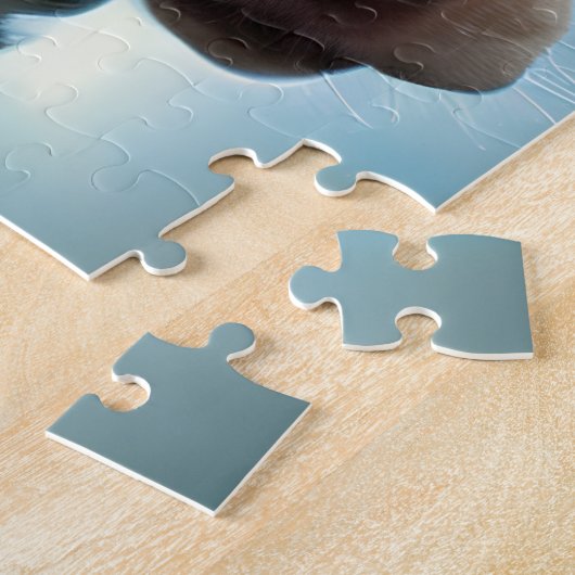 Welpe, die im Weltraum-Jigsaw-Puzzle läuft Puzzle (Seite)