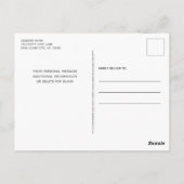 Welpe Dog Birthday Come Sit Bleibe Play Party Postkarte (Rückseite)