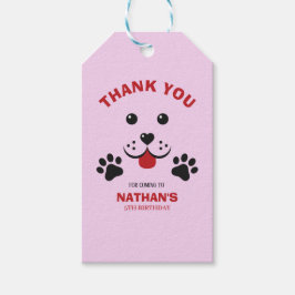 Welpe Dog Lasse Pawty Birthday Boy Geschenkanhänger