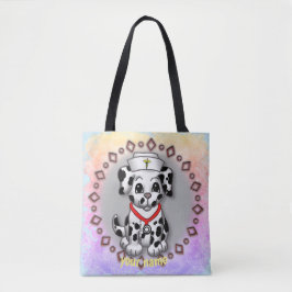 Welpe Dog Nurse Tote Bag Tasche