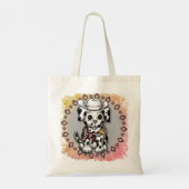 Welpe Dog Sheriff Tote Bag Tragetasche (Rückseite)
