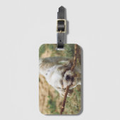 Welpe, draußen, Natur Gepäckanhänger (Vorderseite Vertikal)