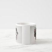 Welpe Edison Boston Terrier Espressotasse (Vorderseite)