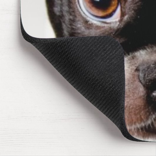 Welpe Edison Boston Terrier Mousepad (Ecke)