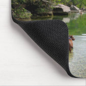 Welpe Exploration Barton Creek - Austin Texas Mousepad (Ecke)