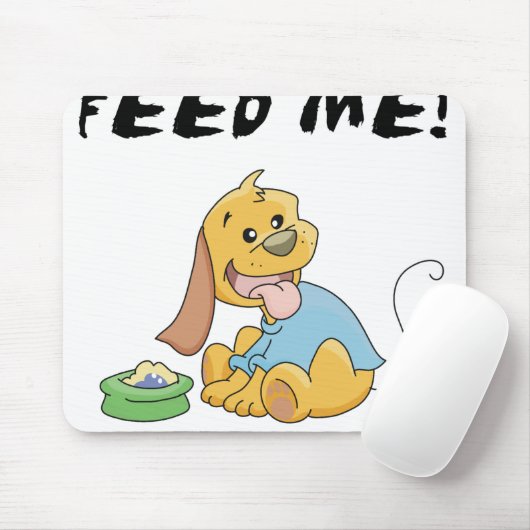 Welpe füttern mich mousepad (Mit Mouse)