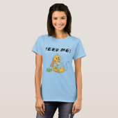 Welpe füttern mir T-Shirts und Geschenke (Vorne ganz)