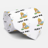 Welpe füttern mir T-Shirts und Geschenke Krawatte (Gerollt)