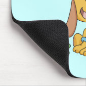 Welpe füttern mir T-Shirts und Geschenke Mousepad (Ecke)