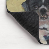 Welpe Gedanken Mousepad (Ecke)