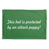 Welpe geschützt kissenbezug (Rückseite)