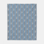 Welpe gestreift fleecedecke (Vorderseite)