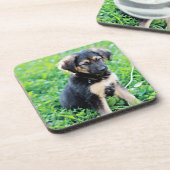 Welpe Getränkeuntersetzer (Linke Seite)