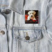 Welpe Getty Bild-| auf einem Sofa Button (Beispiel)