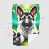 Welpe Golfhandtuch (Insitu)