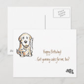 Welpe Gonta Postcard - By Gag Circus, Osaka Japan Postkarte (Vorne/Hinten)