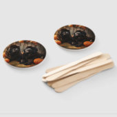 Welpe Herbst Kürbis Fächer (Non-assembled)