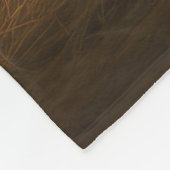 Welpe Herbst Kürbis Fleecedecke (Ecke)