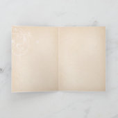 Welpe Herbstgrüße Karte (Innenseite)