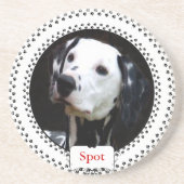 Welpe Hund Foto Untersetzer (Vorne)