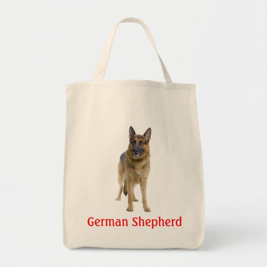 Welpe Hund Leinwand Tote Beutel Tragetasche (Vorne)