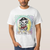 Welpe Hund Pirate T-Shirt (Vorderseite)