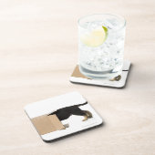 Welpe im Sammelpack Getränkeuntersetzer (Rechte Seite)