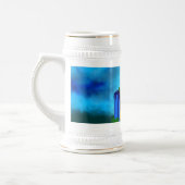 Welpe in A Box , frohe Weihnachten Bierglas (Links)