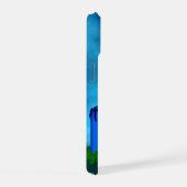 Welpe in A Box , frohe Weihnachten iPhone 15 Hülle (Rechte Seite)