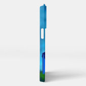 Welpe in A Box , frohe Weihnachten iPhone Hülle (Rechte Seite)