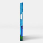 Welpe in A Box , frohe Weihnachten iPhone Hülle (Rechte Seite)