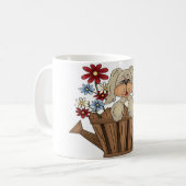 Welpe in der a-Bewässerungs-Dosen-Tasse Kaffeetasse (Vorderseite Links)