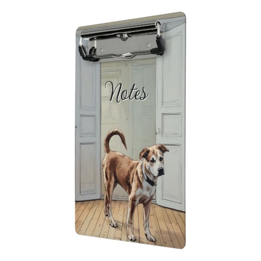 Welpe in der Mini-Zwischenablage Mini Klemmbrett (Gewinkelt2)