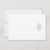 Welpe in einer Blume Pot Grußkarte 2 Dankeskarte (Rückseite)