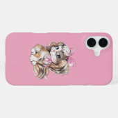 Welpe iPhone Hülle (Rückseite (Horizontal))
